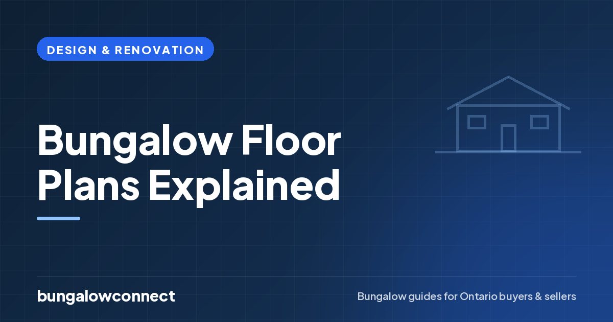 Bungalow Floor Plans Explained — BungalowConnect guide
