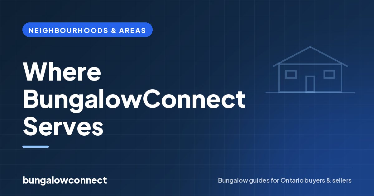Where BungalowConnect Serves — BungalowConnect guide