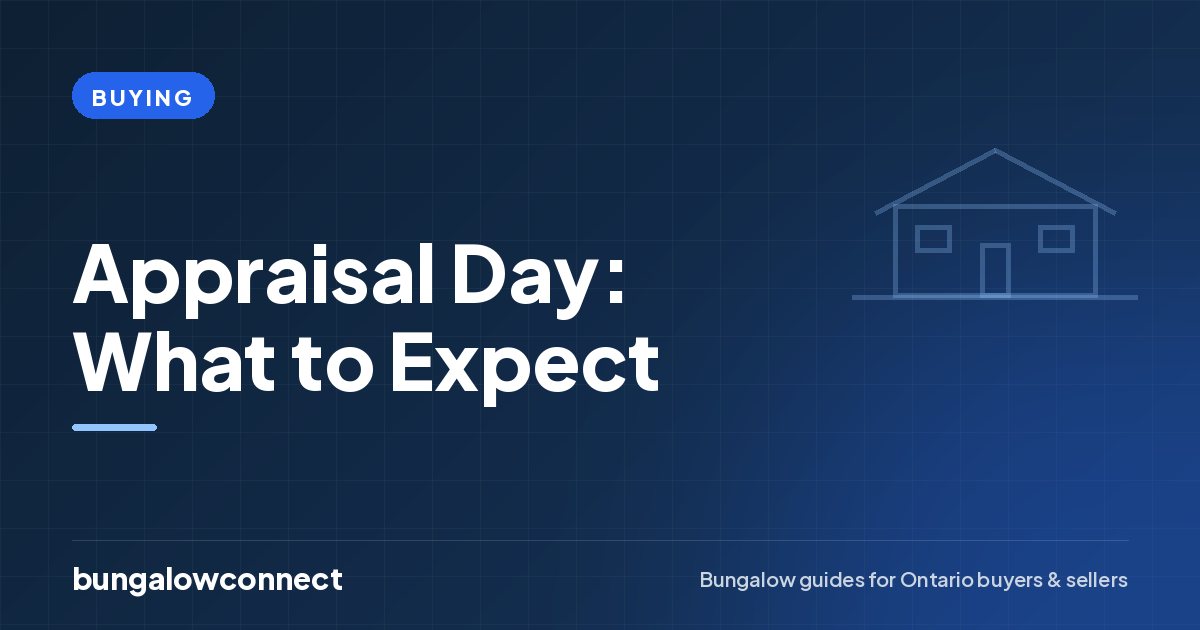 Appraisal Day: What to Expect — BungalowConnect guide