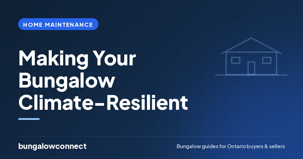 Making Your Bungalow Climate-Resilient — BungalowConnect guide