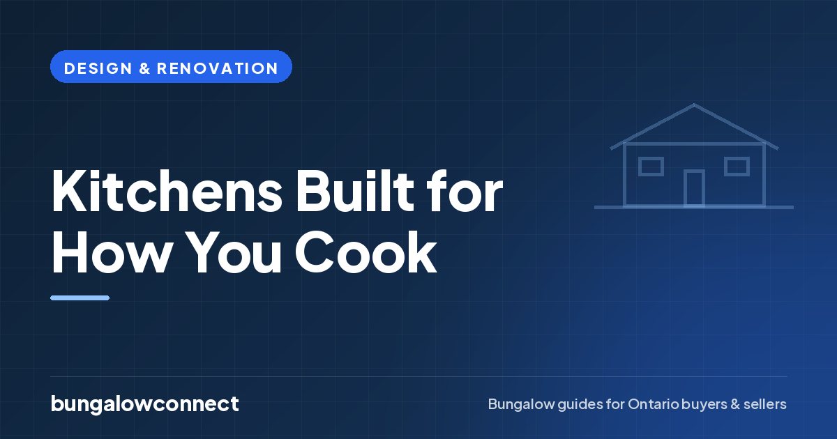 Kitchens Built for How You Cook — BungalowConnect guide