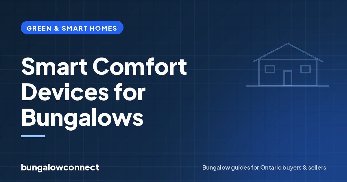 Smart Comfort Devices for Bungalows — BungalowConnect guide