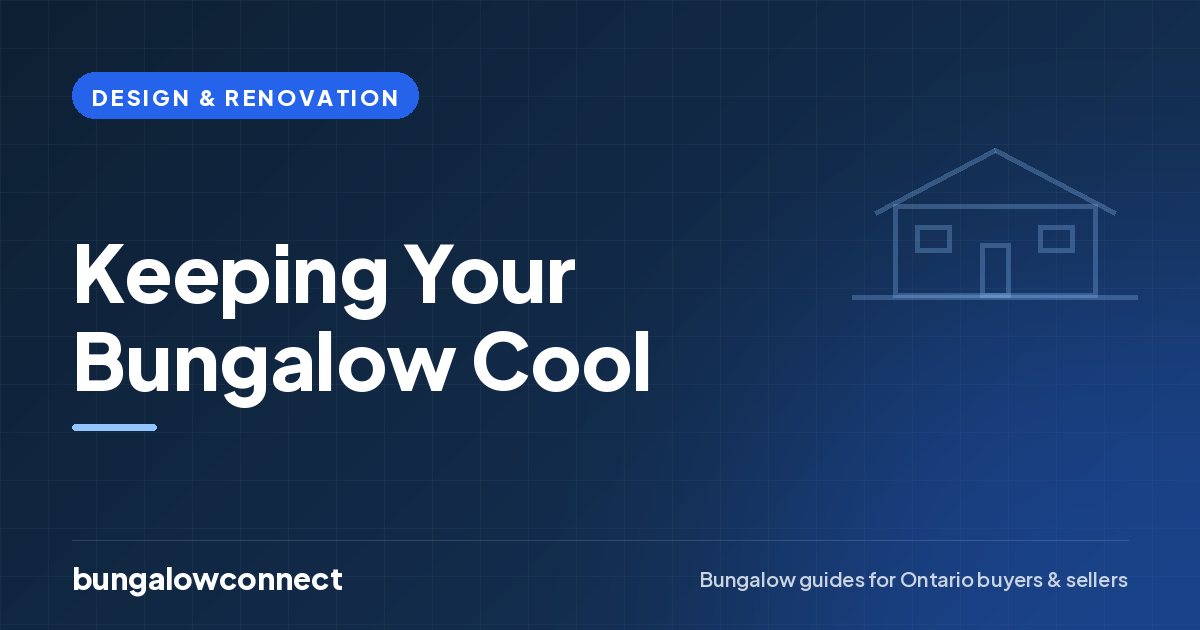 Keeping Your Bungalow Cool — BungalowConnect guide
