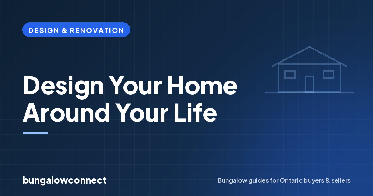 Design Your Home Around Your Life — BungalowConnect guide