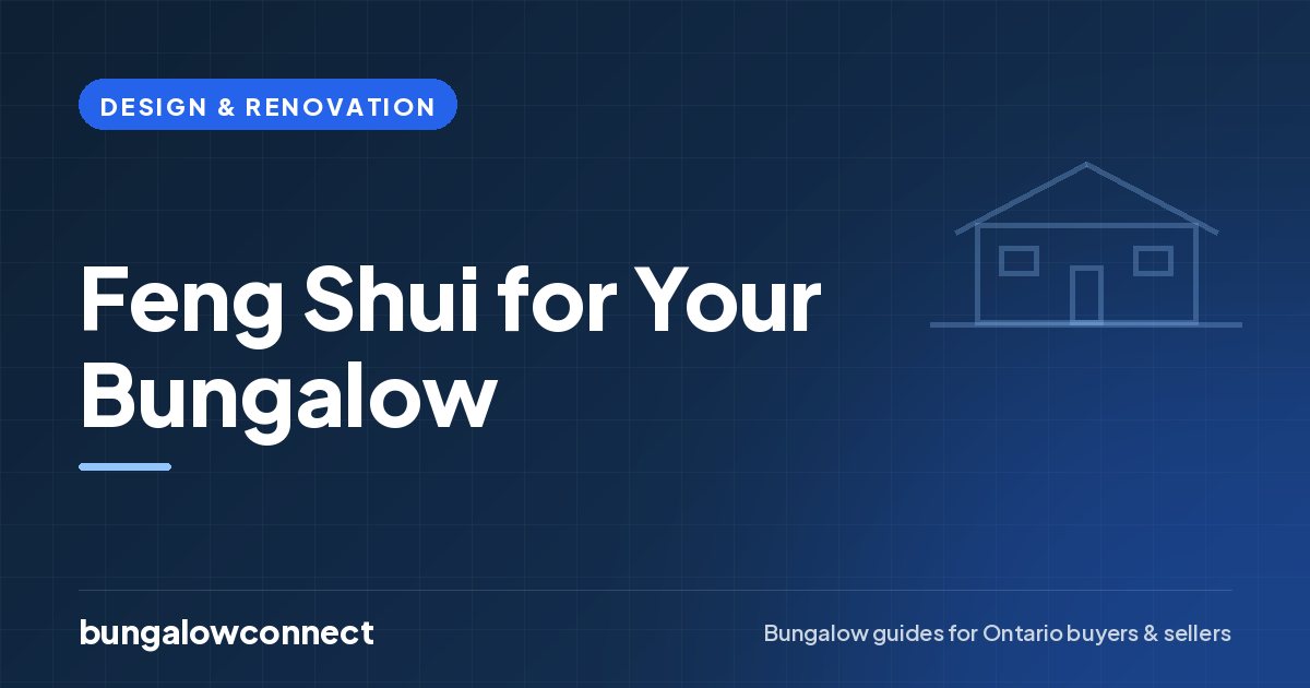 Feng Shui for Your Bungalow — BungalowConnect guide